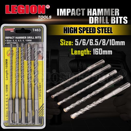 1pack Drill Bits Impact Hammer 160mm 5pcs/set