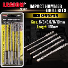 Drill Bits Impact Hammer 160mm 5pcs/set
