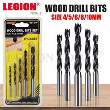 1pack Drill Bits Wood 4/5/6/8/10mm 5pcs/set