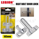 1pack Chrome Security Door Guard 105mm