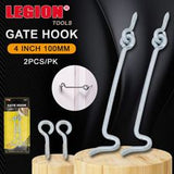 Gate Hook 4 Inch (100mm) 2pcs/pk