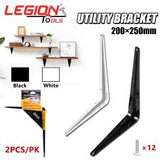 Utility Bracket 8x10 Inch (200x250mm) 2pcs/pk