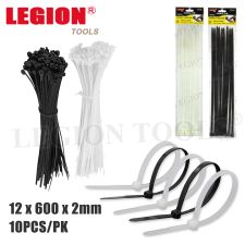 Cable Ties 12x600mm 10pcs/pk