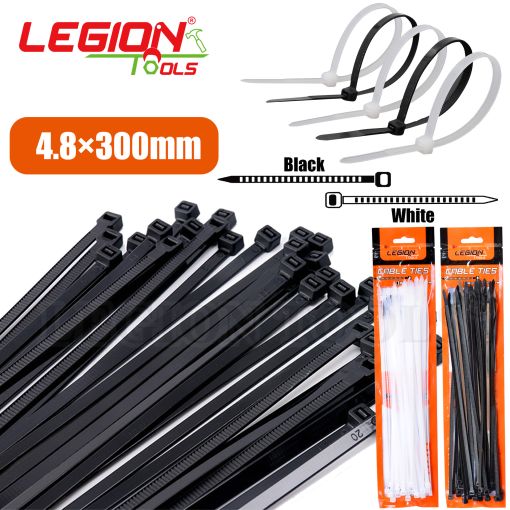 1pack Cable Ties 4.8x300mm 40pcs/pk