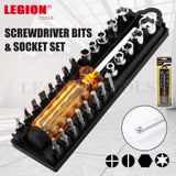 Screwdriver Bits & Socket Set with Case 28PCS/SET