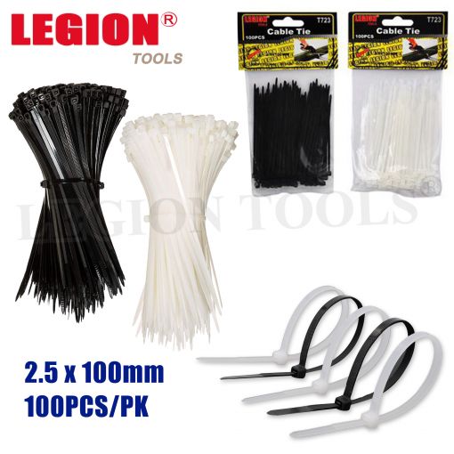 1pack Cable Ties 2.5x100mm 100pcs/pk
