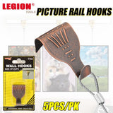 1pack Wall Hooks 5pcs/pk