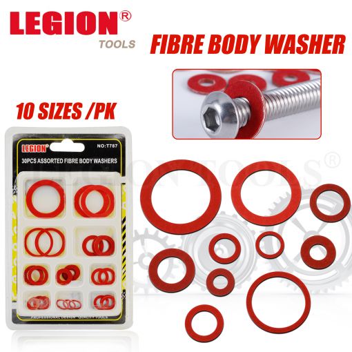 1pack Assorted Fibre Body Washers 30pcs/pk