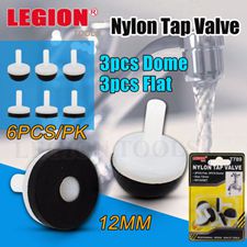 Tap Valve Nylon 12mm 6pcs/pk