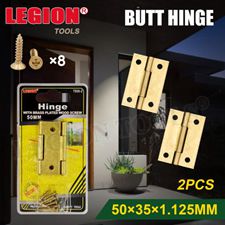 Butt Hinge 50x35x1mm 2pcs