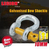 Galvanised Bow Shackle 10mm