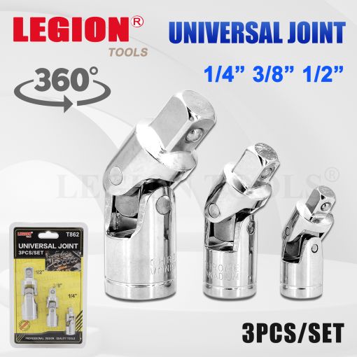 1pack Socket Universal Joint 3pcs/set