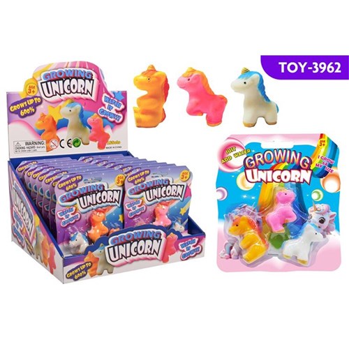 1pack Growing Unicorn 3Asstd 3Pc