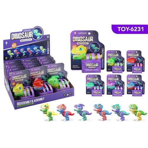 1pce Dino Glow In The Dark