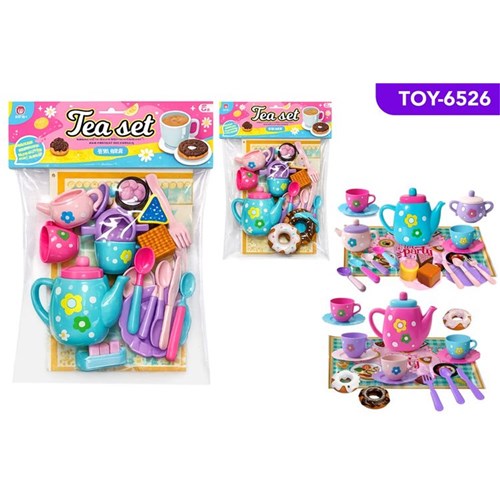 Tea Set Play Set 4Asstd