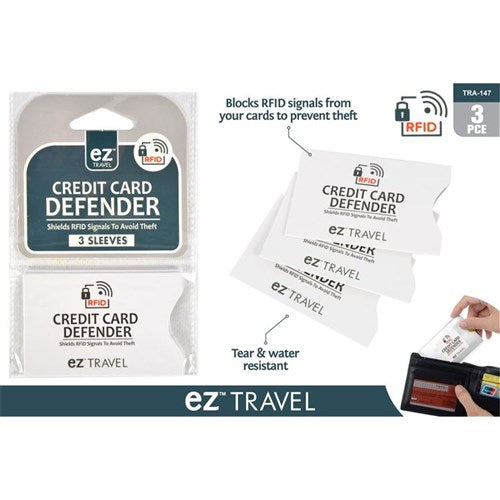1pce RFID 3 Pack Card Defender