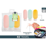 1pack Set of 3 Travel BottleWpouch