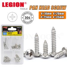 Screw Self Tapper Pan Head 30pcs 304 Stainless Steel