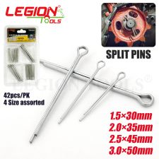 1pack Assorted Split Pins 42pcs/pk