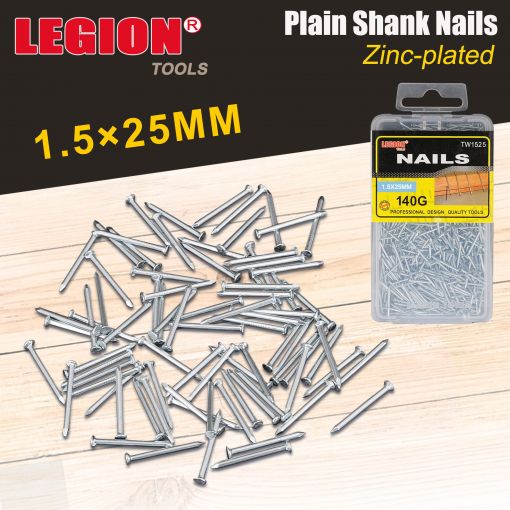 1pack Nails 1.5x25mm 130g