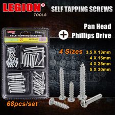 Screws Self Tapping 68pcs/pk
