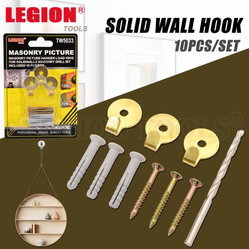 1pack Masonry Picture Hanger 10pcs/set