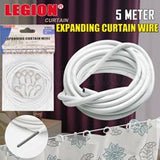 Expanding Curtain Wire 5m