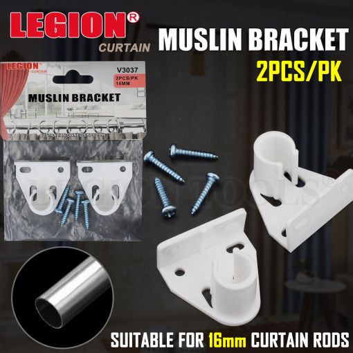 1pack Muslin Bracket 16mm 2pcs/pk