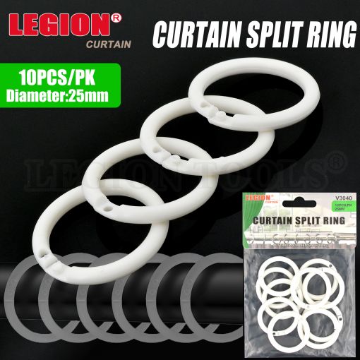 1pack Curtain Split Ring 30mm 10pcs/pk