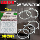 1pack Zinc Plated Curtain Split Rings 23mm 10pcs/pk