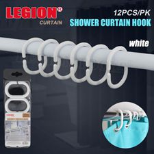 Shower Curtain Hook White