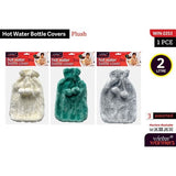 1Pc Plush Hot Water bottle cover 2L