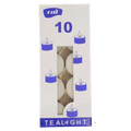 9 Hrs Tea Light Candles (10 Pcs)