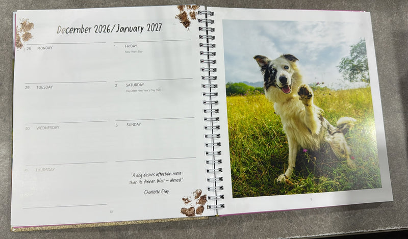 Dogs Life 2027 Diary