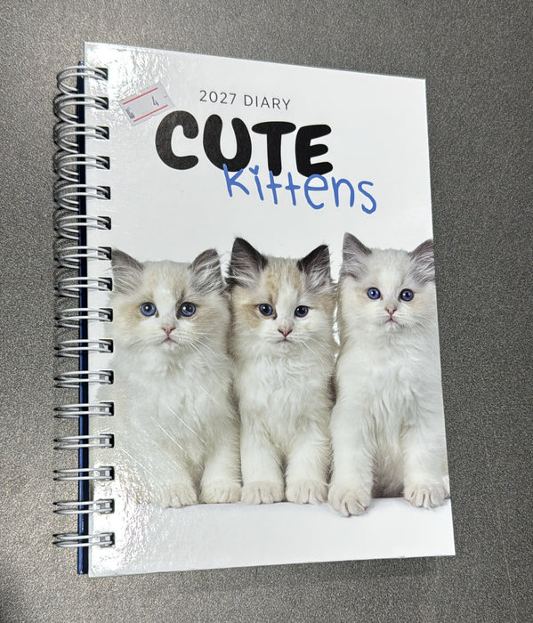Cute Kittens 2027 Diary