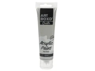 100ML ACRYLIC PAINT TUBE- GREY