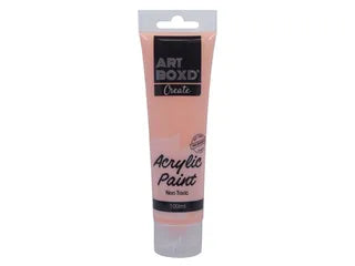 100ML ACRYLIC PAINT TUBE-S PINK