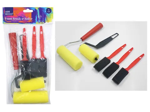 1pack FOAM BRUSH & ROLLER