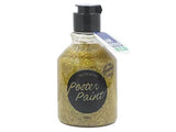 150ML WATER BASED UNICORN GLITTER PAINT - GOLD