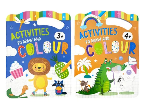 ACTIVITY COLOURING BOOK- 1 PCS ASSORTED