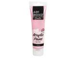 100ML ACRYLIC PAINT TUBE- PINK