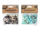 1pack DIY JEWELLERY BEADS W/CORDS 30G