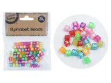 1pack COL LETTER BEADS - 20G