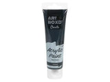 100ML ACRYLIC PAINT TUBE- BLACK