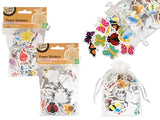 1 pack FOAM STICKERS - ANIMALS 80Pcs Assorted Designs