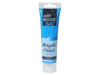 100ML ACRYLIC PAINT TUBE- BLUE