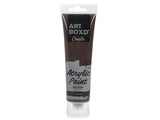 100ML ACRYLIC PAINT TUBE- BROWN