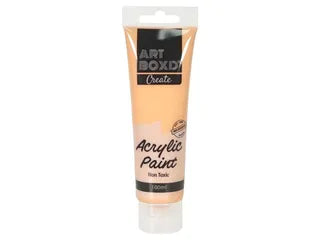 100ML ACRYLIC PAINT TUB- PEACH