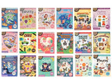1pc STICKER BOOK - IRIDESCENT 15pages Assorted Book