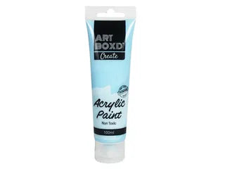 100ML ACRYLIC PAINT TUBE- L BLUE